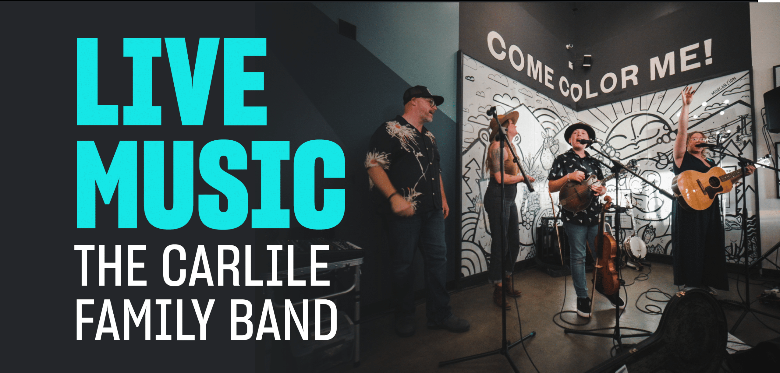 Live Music: The Carlile Family Band