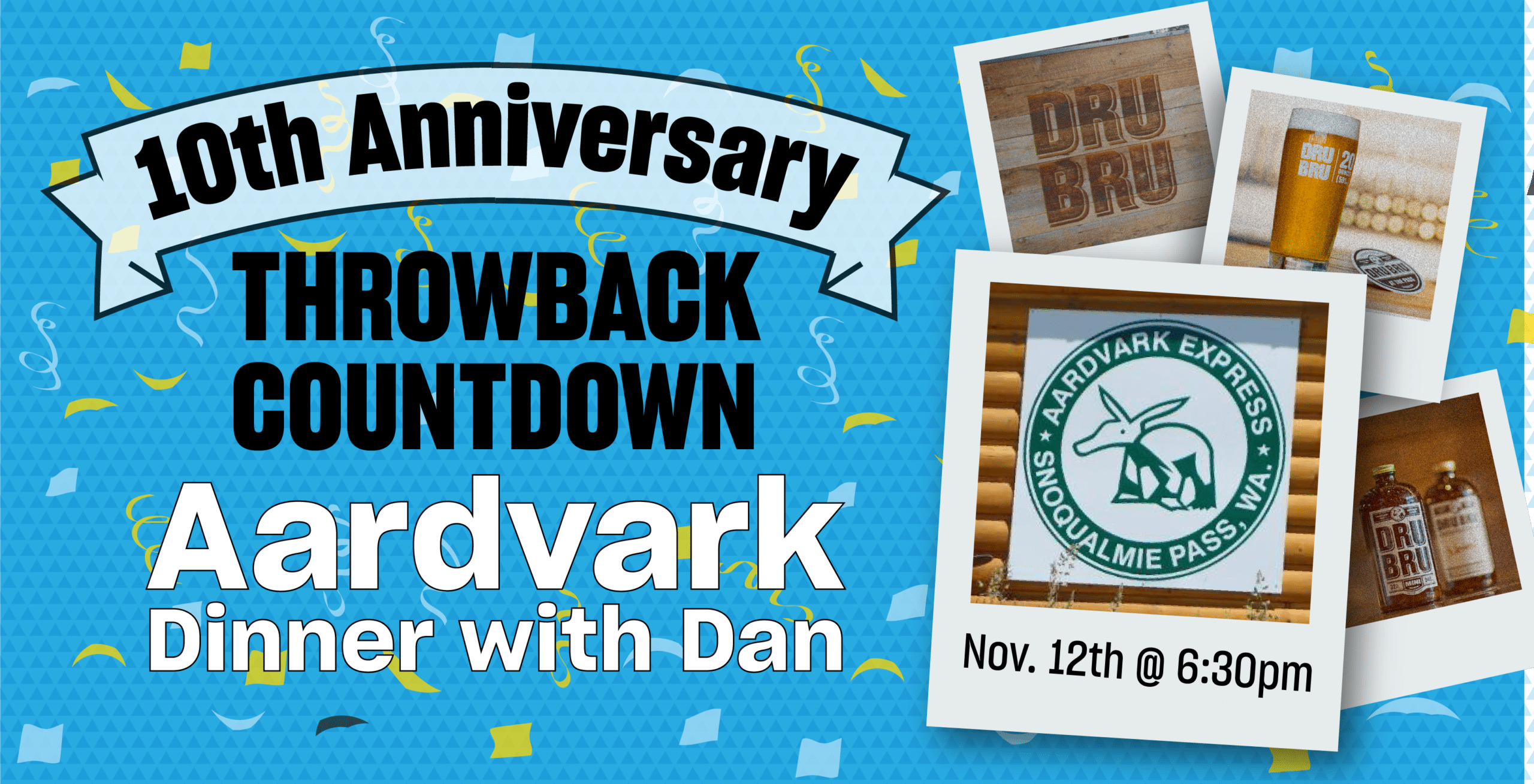 Throwback Countdown: Aardvark Express Pop-up