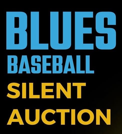 Blues Baseball Silent Auction