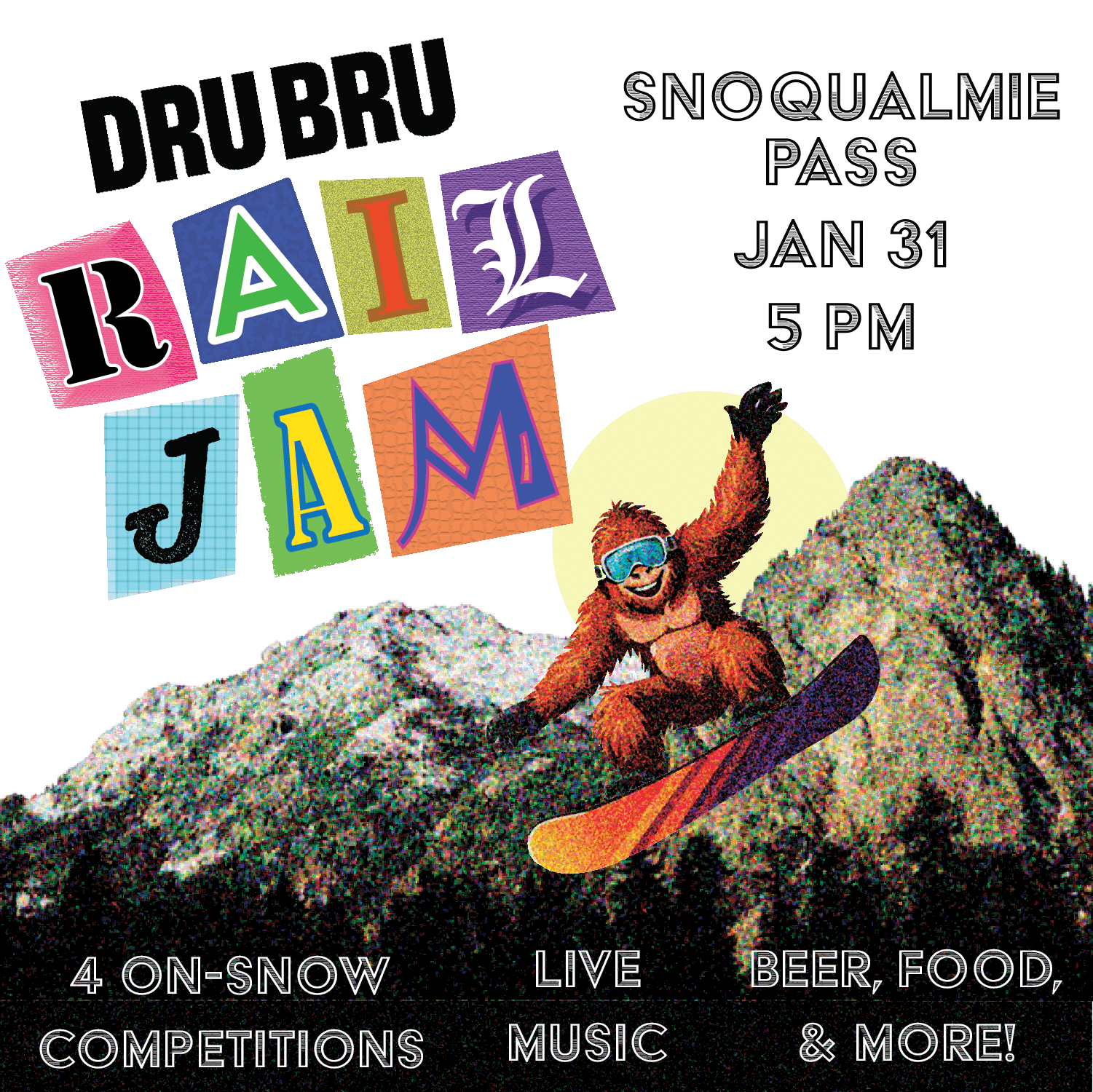 Dru Bru RAIL JAM!